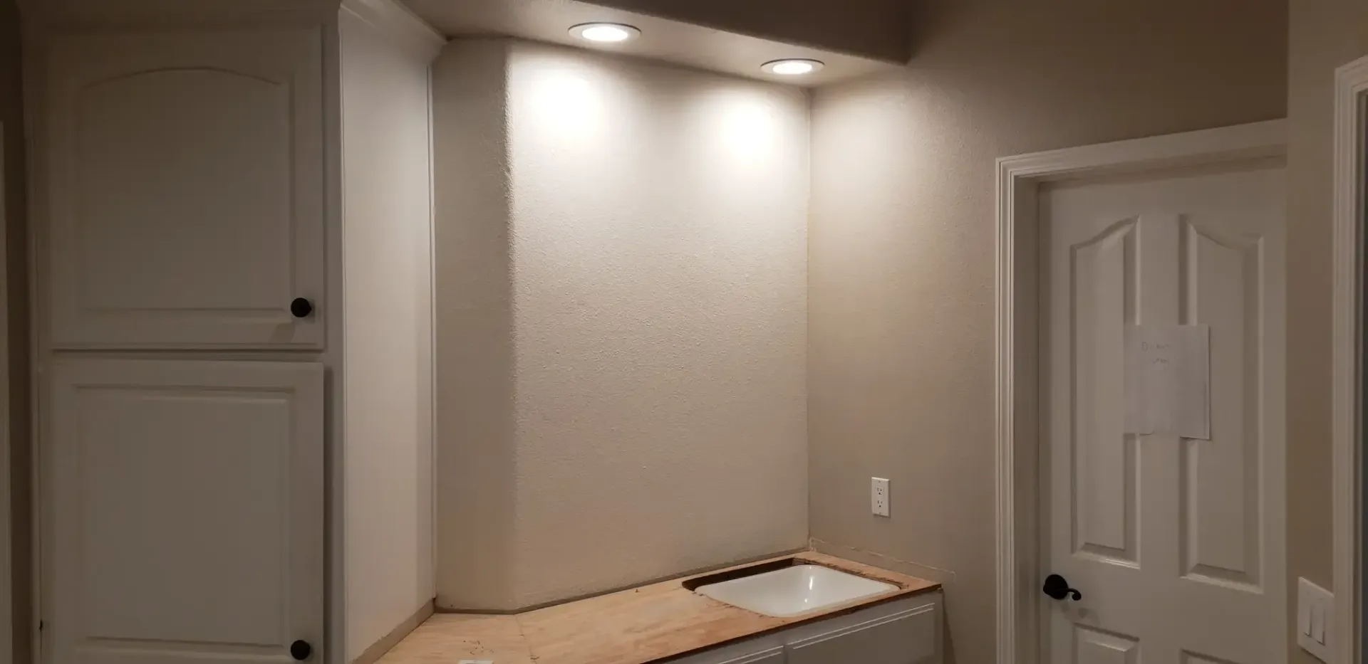 After Drywall Bathroom Repair