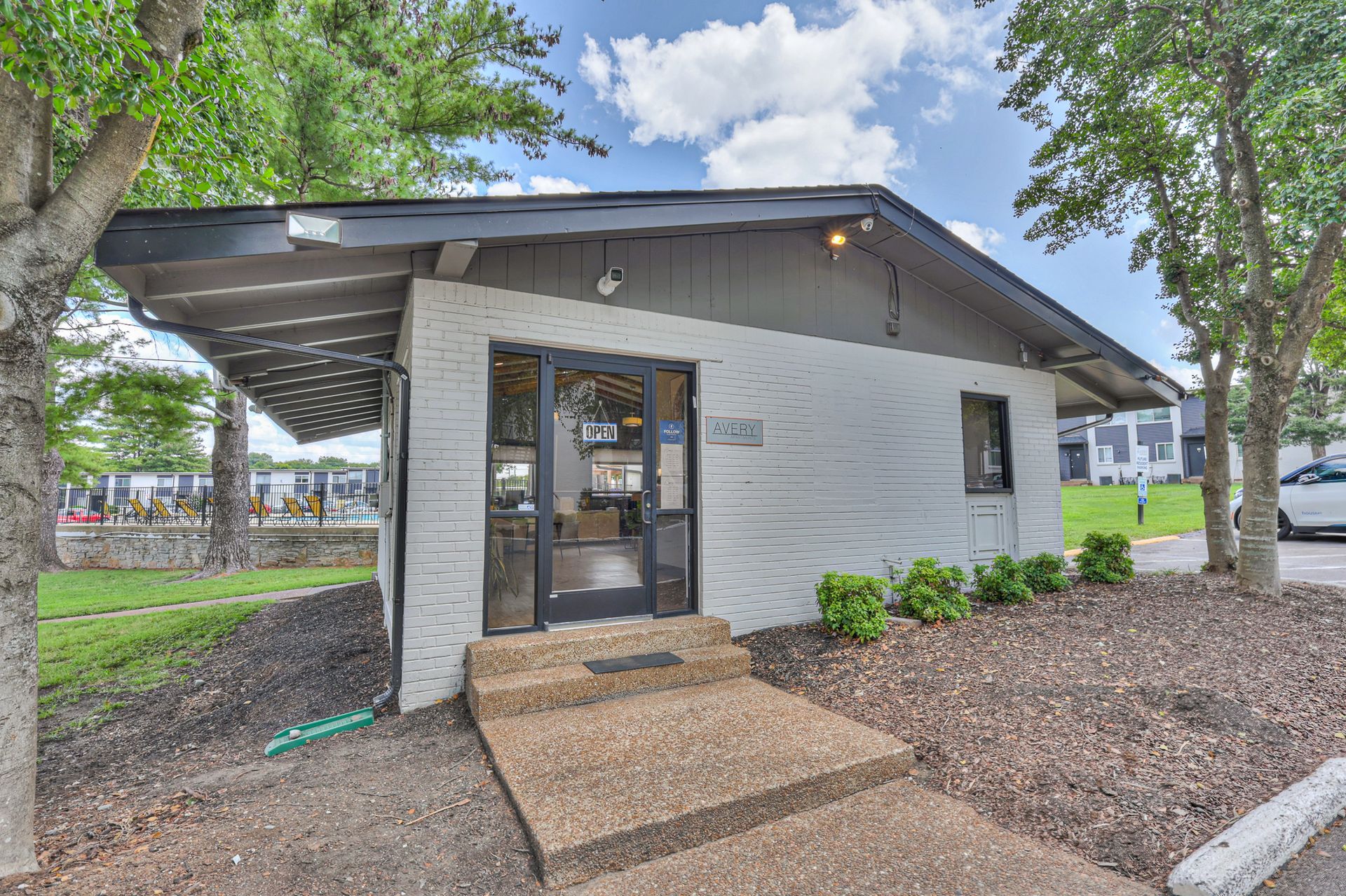Photo of the office building exterior