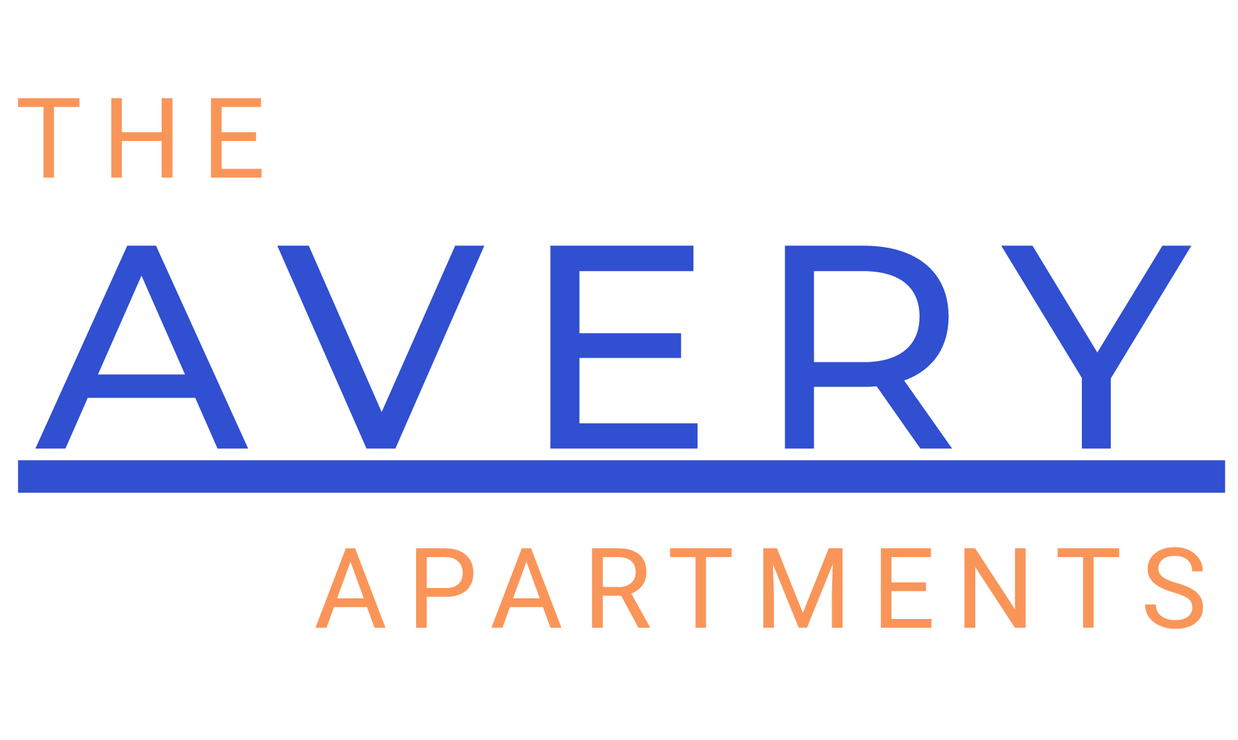 Avery Apartments Header Logo - select to go home