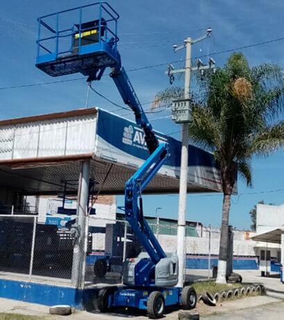 IMICAP DIVISIÓN RENTA PLATAFORMAS DE ELEVACIÓN - ALTURA MÁXIMA DE TRABAJO 11M.