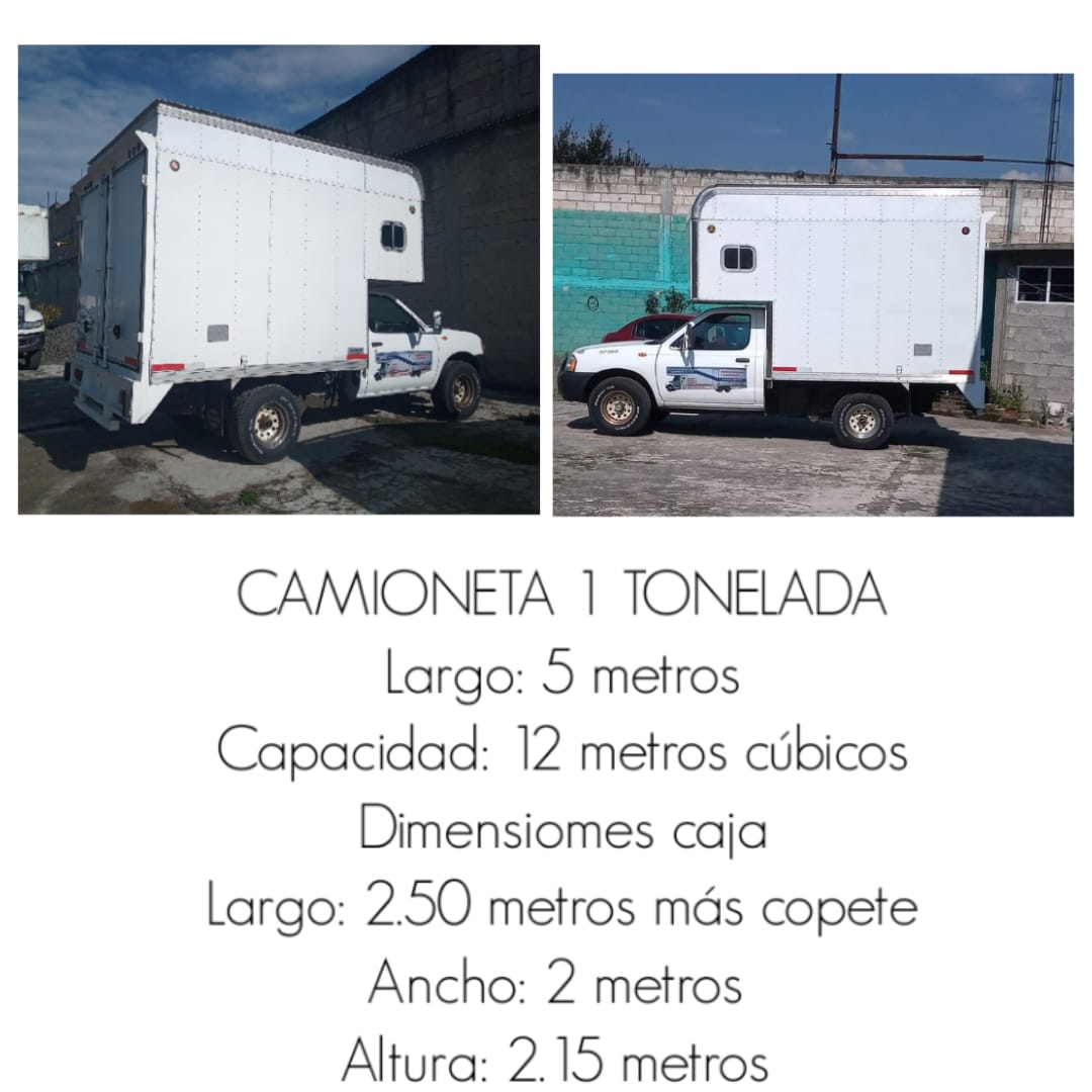 TRANSPORTES SÁNCHEZ -  CAMIONETA 1 TONELADA