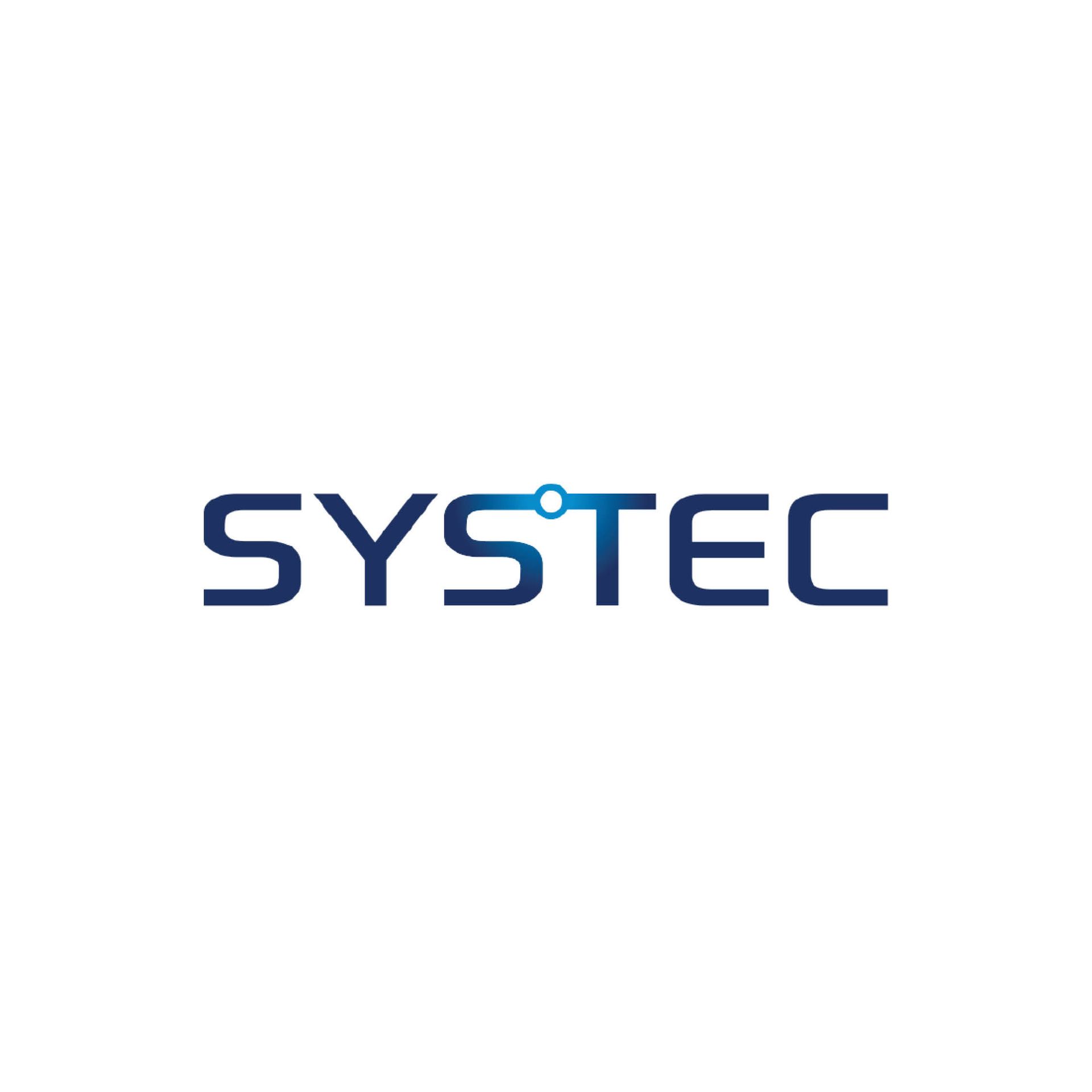 A logo for a company called systec on a white background.