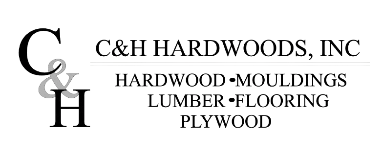 Logo for C&H Hardwoods, Inc. Text reads 