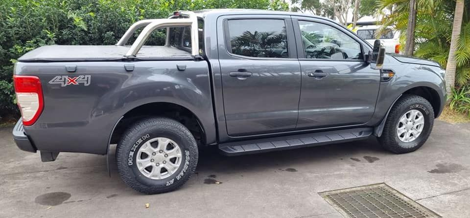 Gray Ford Ranger pickup truck parked outdoors. — Mid Coast Smash Repairs In Tuncurry, NSW