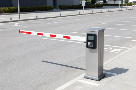 Sbarra automatica parcheggio aziendale