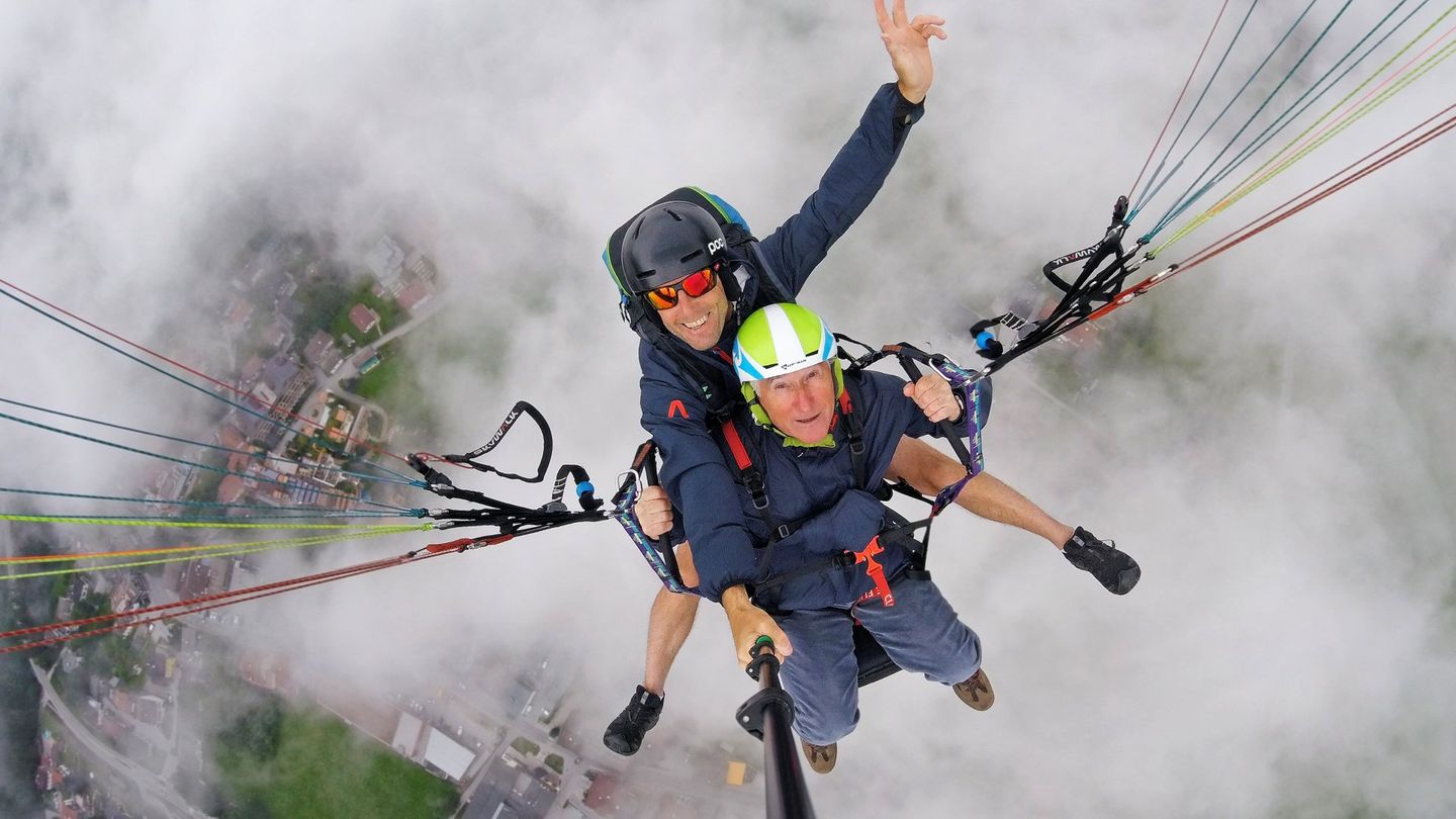 Tandem Fliegen