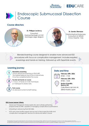 ESD course Flyer