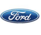 Ford blue oval logo.