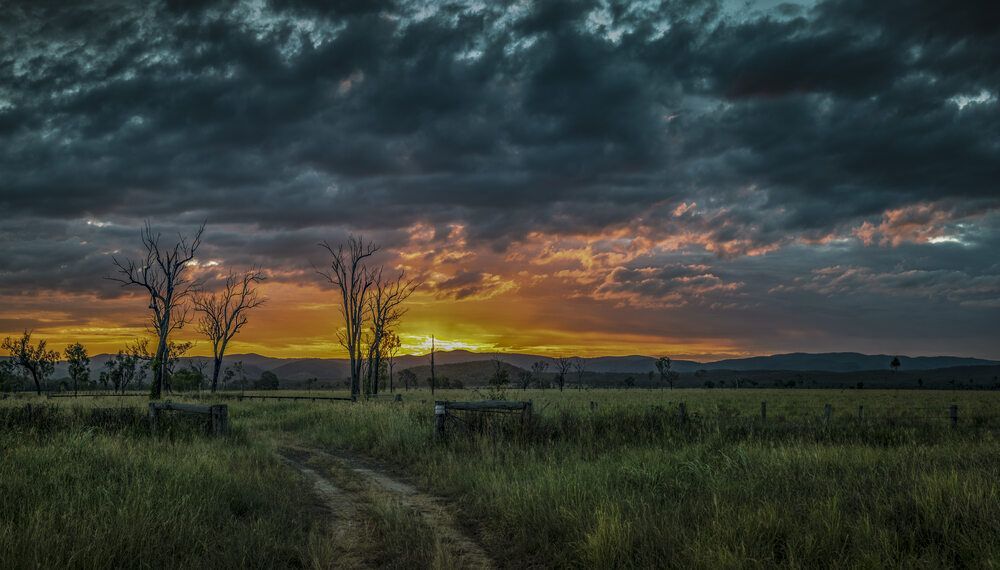 Countryside Sunset — Septic Cleaning in Marlborough QLD