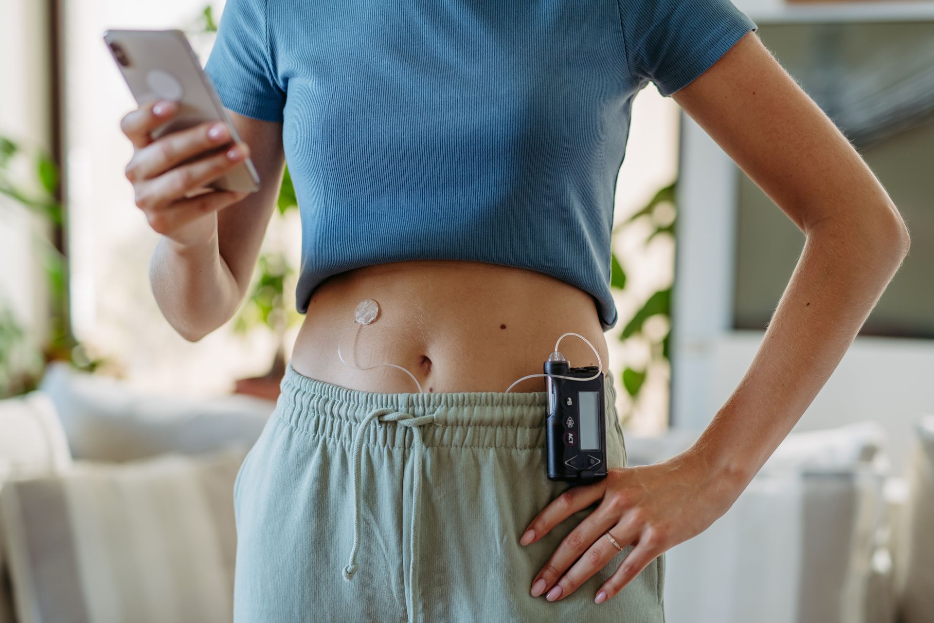 woman checking blood sugar more frequently