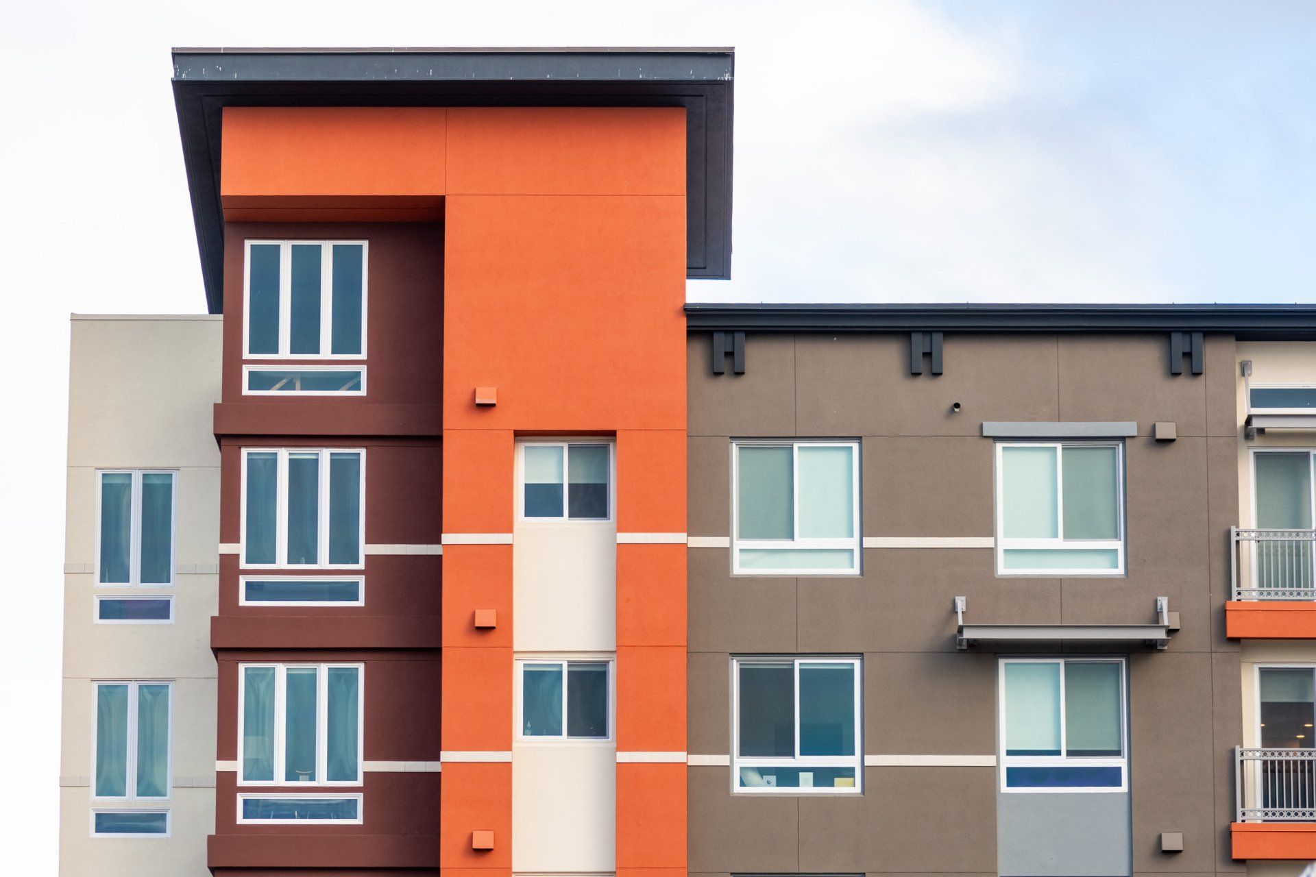 Colorful buildings