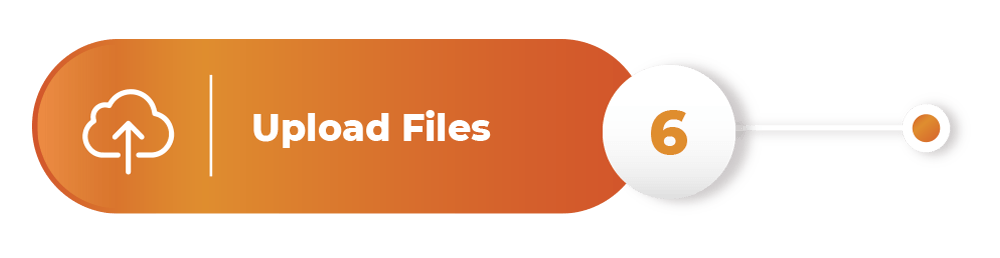 Image of a upload files with icon Image of a upload files with icon