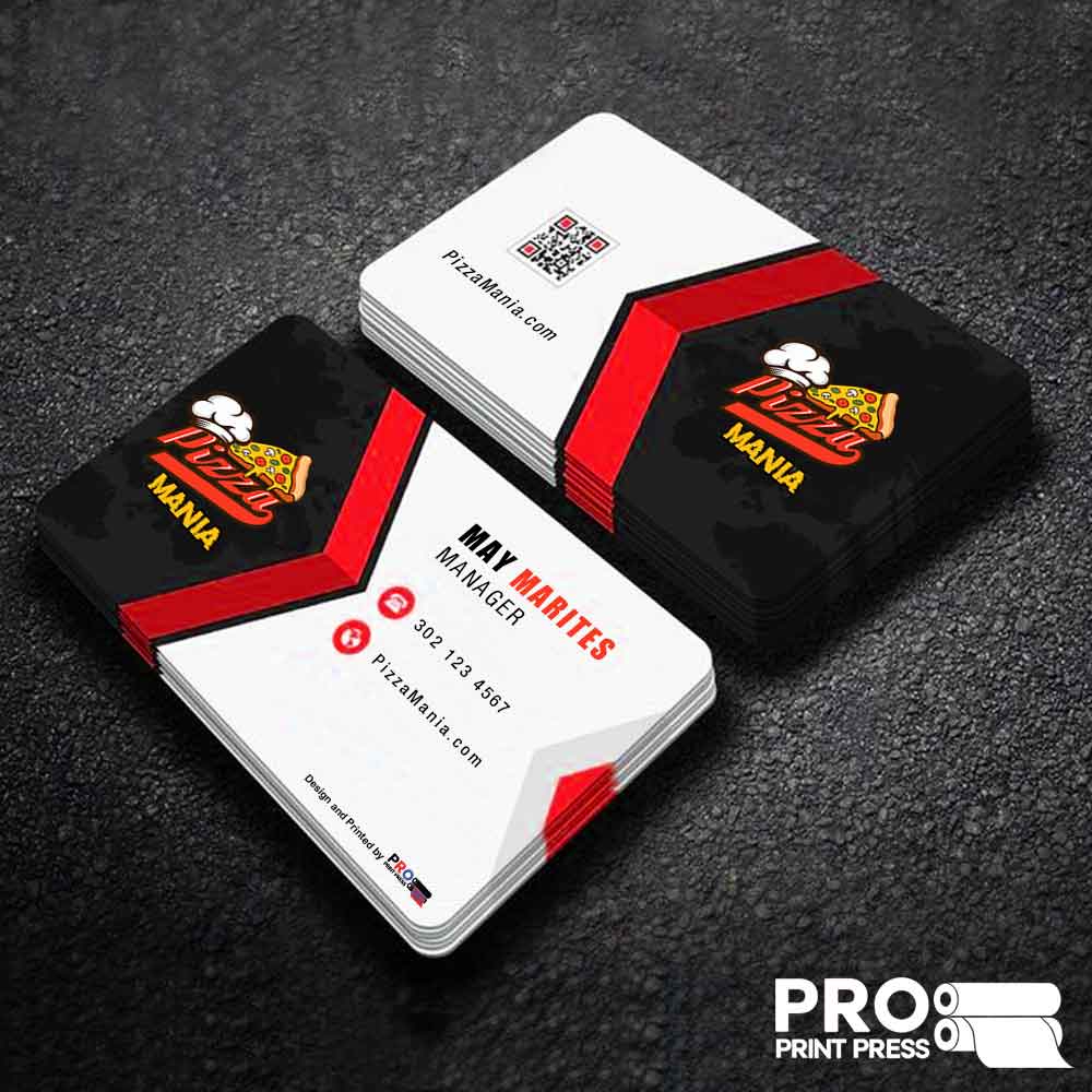 Image of a Custom Printed Business Cards Image of a Custom Printed Business Cards