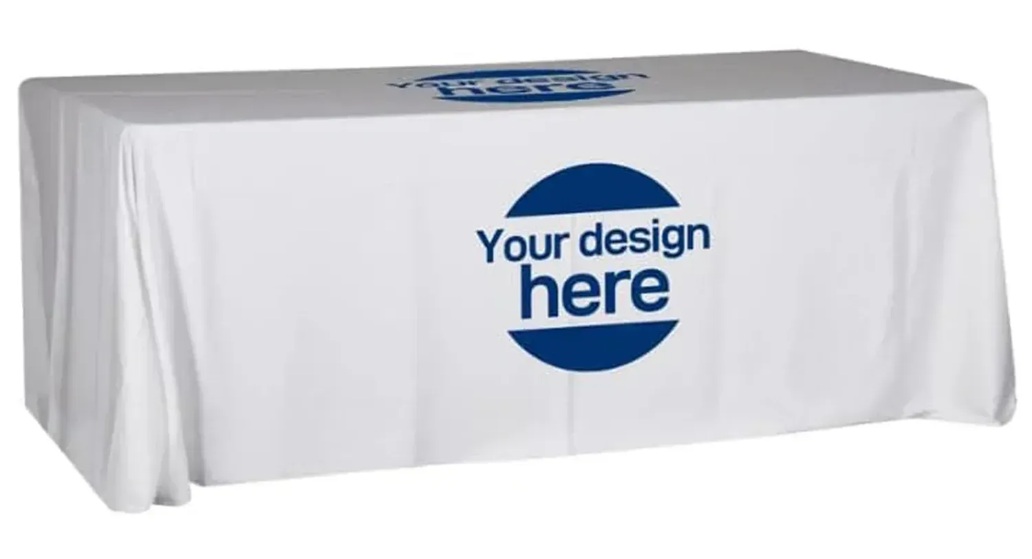 custom tablecloth with logo