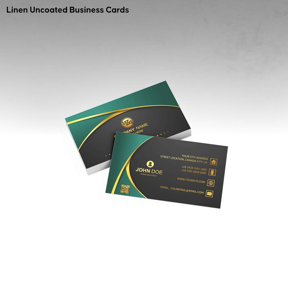 image of Linen Uncoated Business Cards