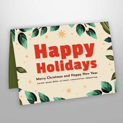 image of Brown Kraft Greeting Cards