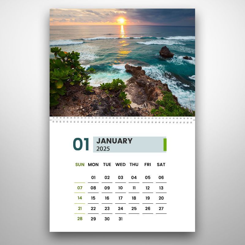 image of spiral bind calendar image of spiral bind calendar