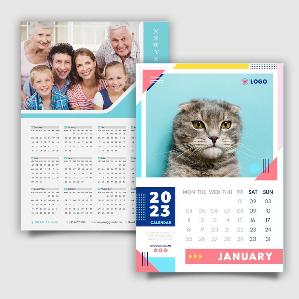personalized wall calendars personalized wall calendars