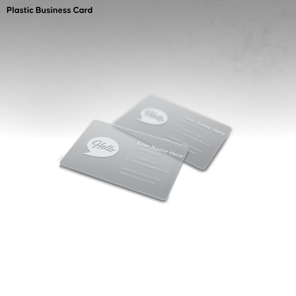 image of Plastic Business Cards