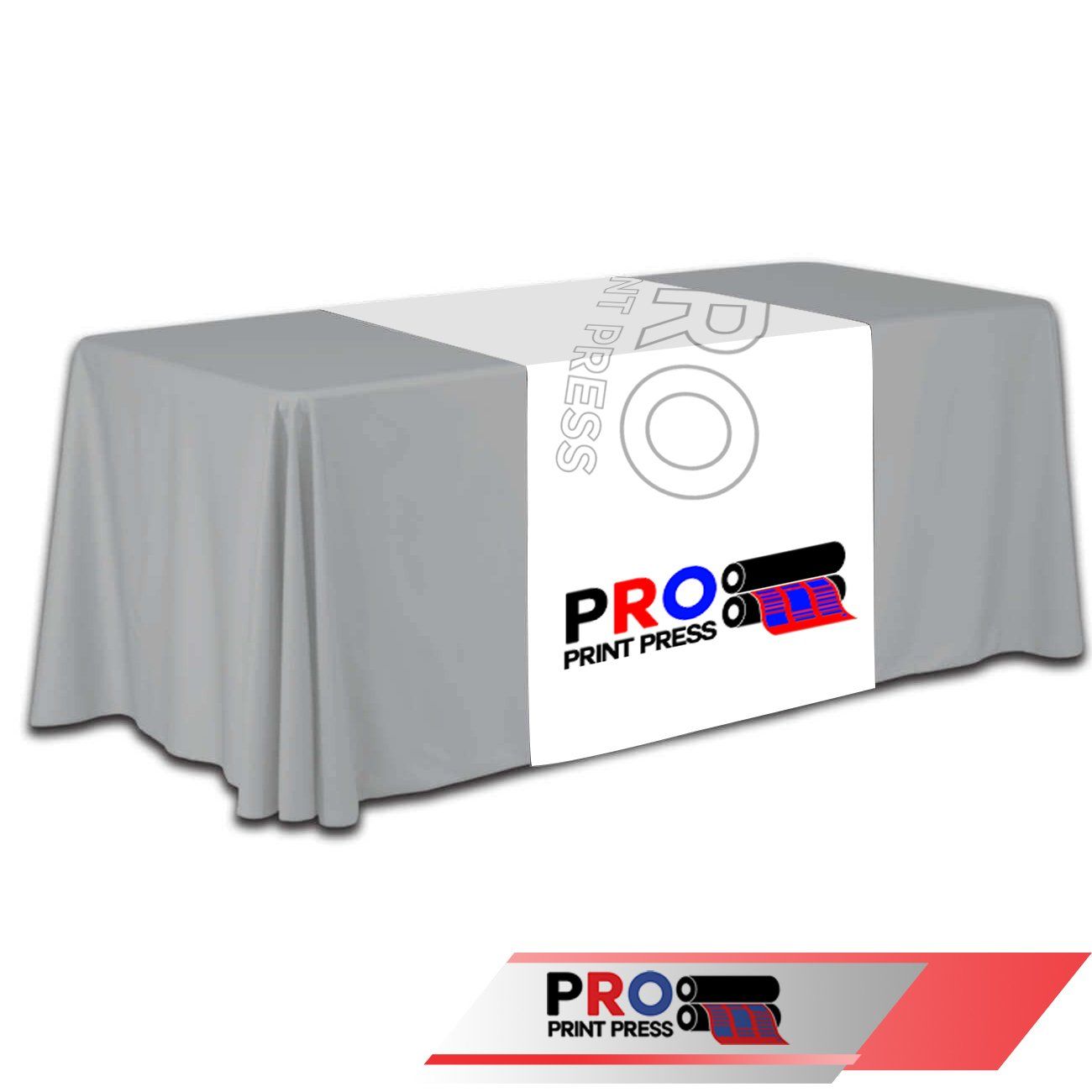 Image of a pro print press table runner Image of a pro print press table runner