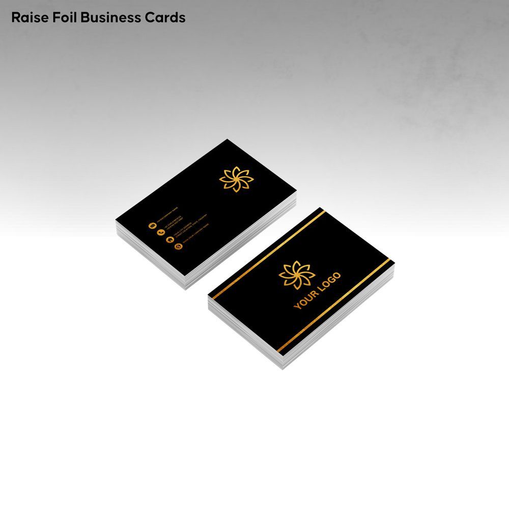 image of Raised Foil Business Cards