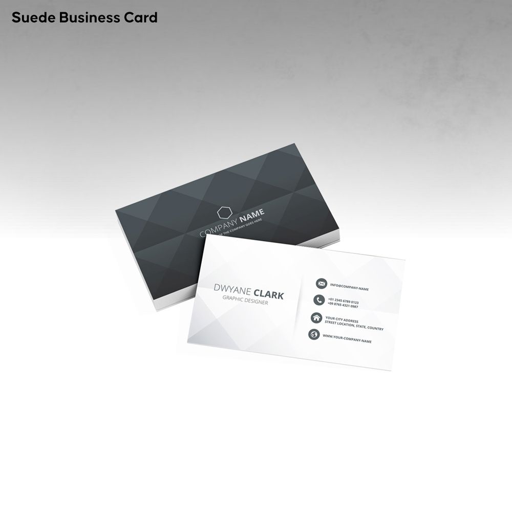 image of Suede Business Cards