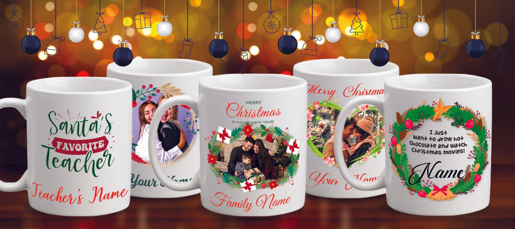 Image of The Most Popular Christmas Design Ideas for Custom Mugs Image of The Most Popular Christmas Design Ideas for Custom Mugs