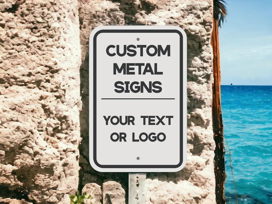 Picture of Custom Metal Sign