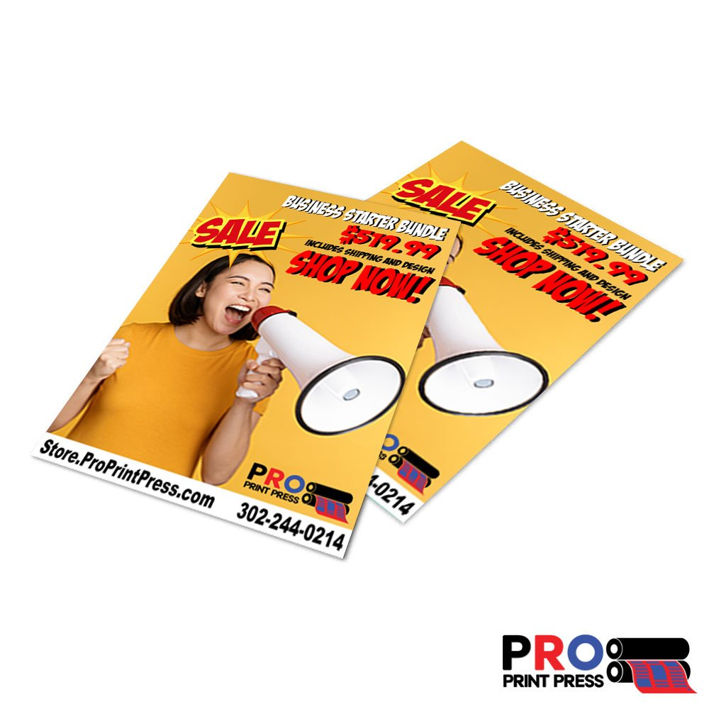 Image of a Custom Flyers