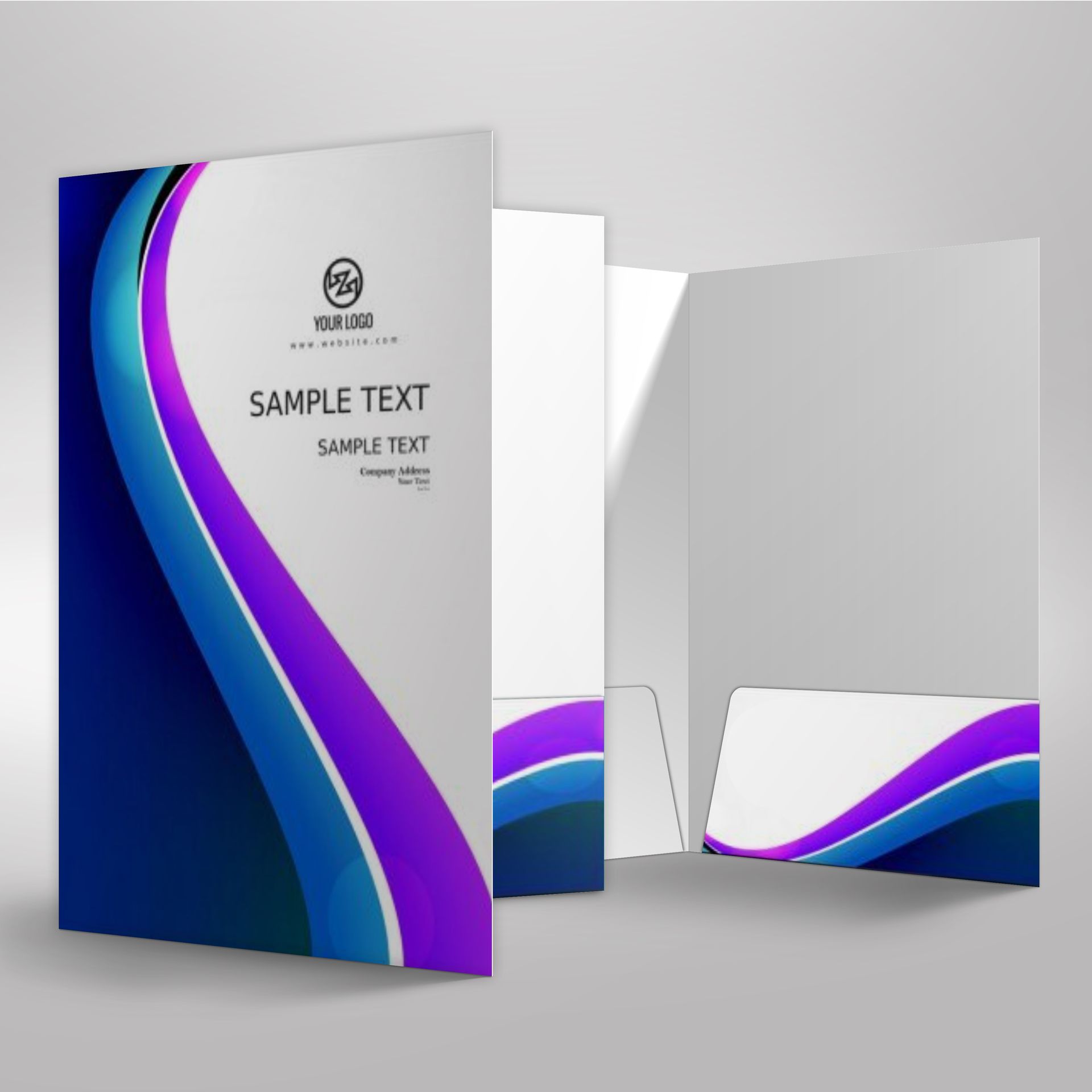 image of 5.25x10.5 Presentation Folder