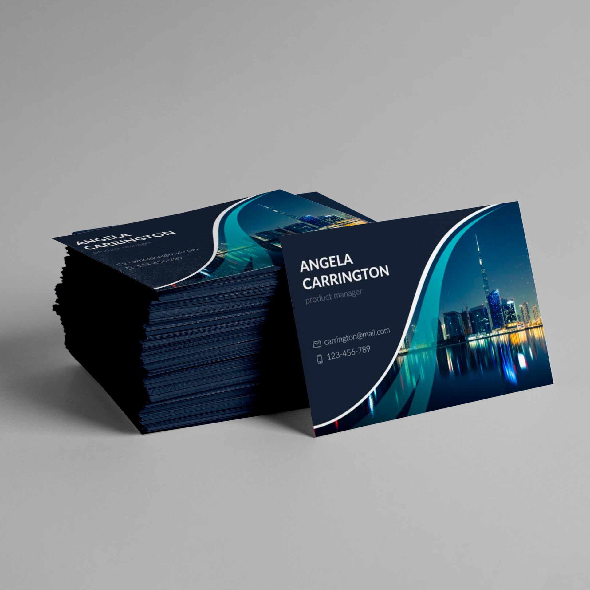 image of Dual Raised Postcards