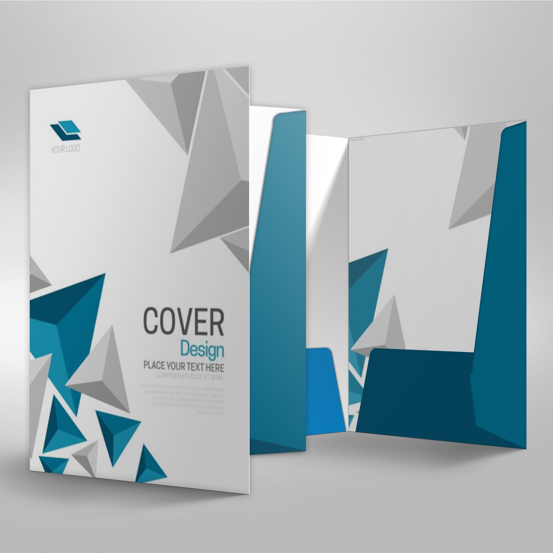 image of Glue-Less 9x12 Presentation Folder
