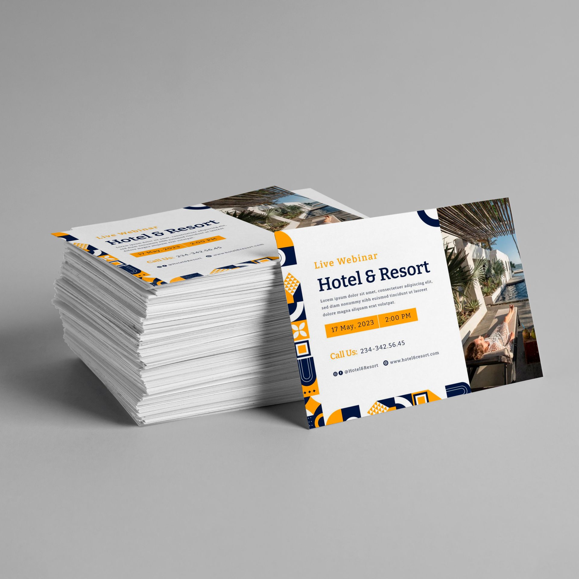 image of Raised Foil Postcards