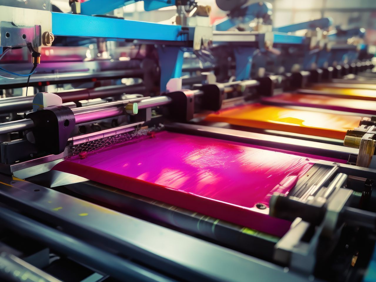 Image of printing machines Image of printing machines