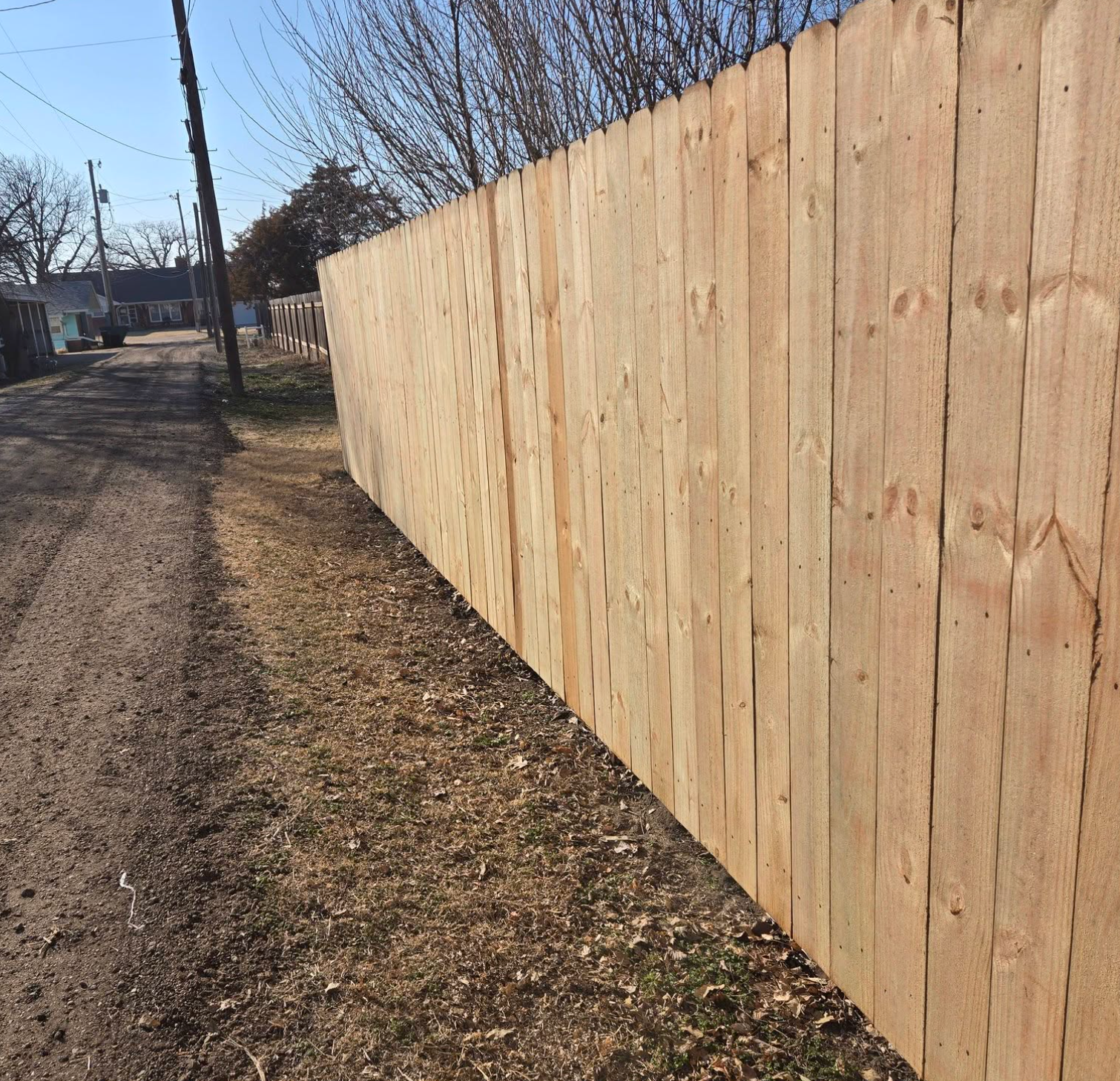 wood fence o'fallon