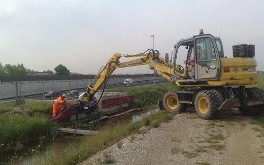 Lavorazione per difesa spondale