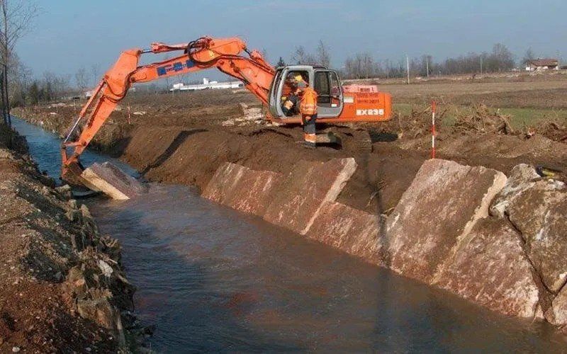 Rocce per difesa spondale