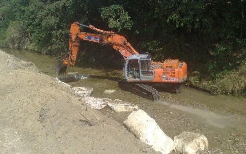 Rocce per difesa spondale