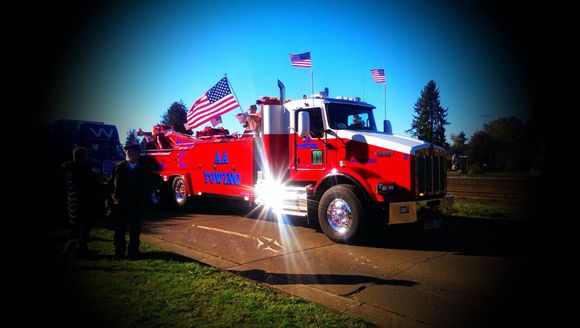 AA Towing White Car — Albany, OR — AA Towing AA Towing White Car — Albany, OR — AA Towing