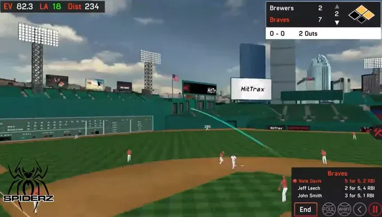 HitTrax Simulator video