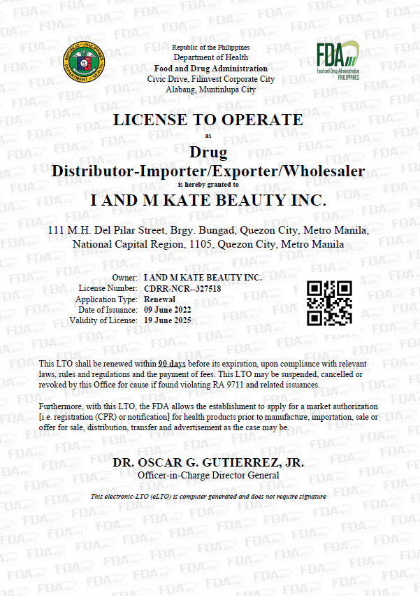 LTO DRUG DISTRIBUTOR