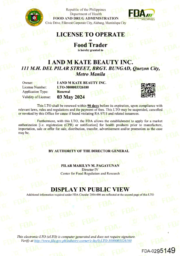 LTO FOOD TRADER
