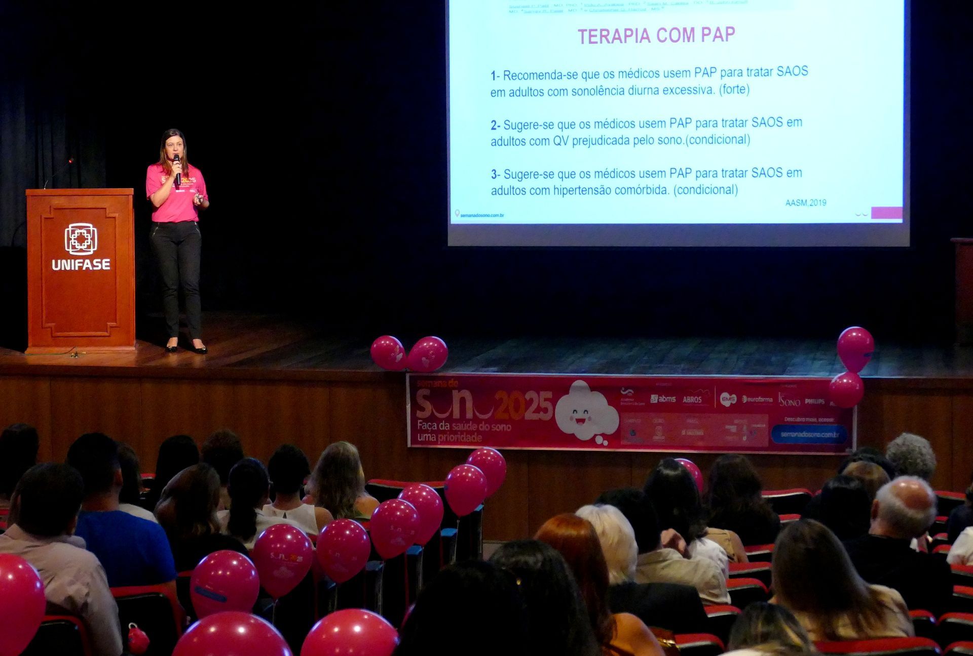 UNIFASE/FMP recebe pela primeira vez  Semana do Sono em comemora&ccedil;&atilde;o ao Dia Mundial do Sono