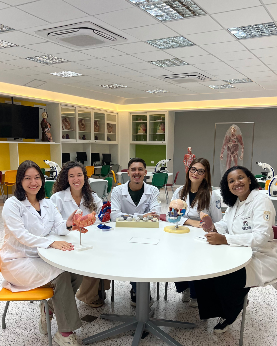UNIFASE/FMP amplia recursos para o ensino de anatomia com novas peças plastinadas