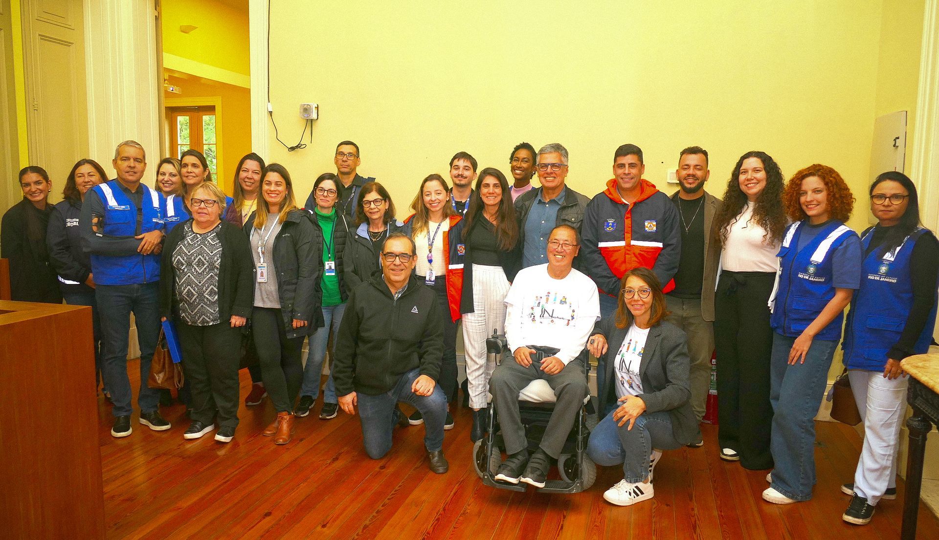 "Comunidade que cuida da vida", projeto da UNIFASE em parceria com a Defesa Civil de Petr&oacute;polis, &eacute; apresentado &agrave; Secretaria de Estado de Sa&uacute;de do Rio de Janeiro