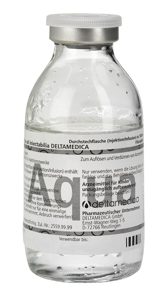 Aqua ad iniectabilia - Auflösen und Verdünnen von Arzneimitteln