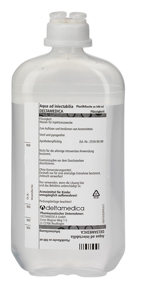 Aqua ad iniectabilia - Auflösen und Verdünnen von Arzneimitteln