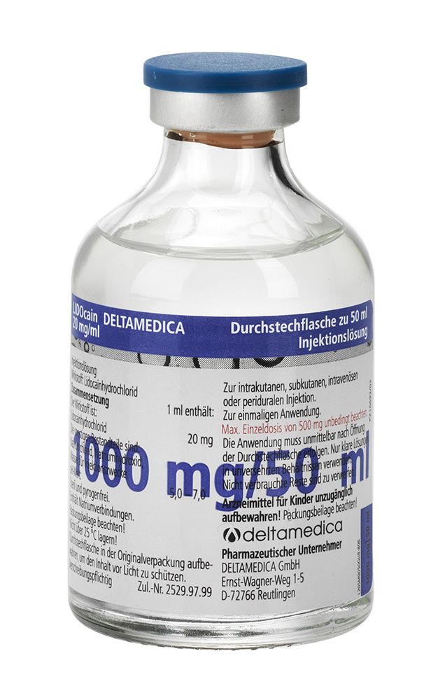 LIDOcain 10 mg/ml Lokalanästhetika