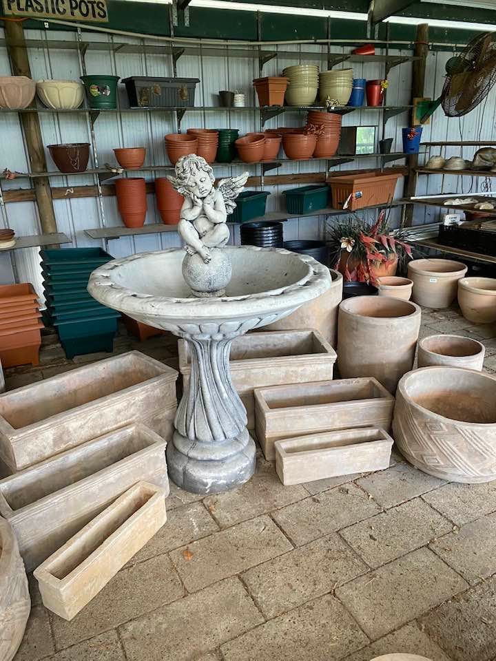 Fountain and Plant Beds — Junction Hill Nursery in Junction Hill, NSW