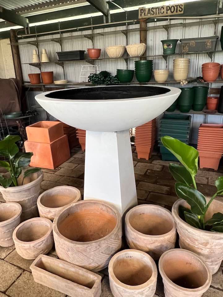 A Store Filled With Lots of Pots and Plants — Junction Hill Nursery in Junction Hill, NSW